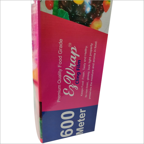 600 Mtr Pvc Cling Film Hardness: Soft
