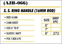 S.s. Ring Handle 16mm