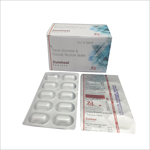 Typsin Bromelain And Rutoside Trihydrate Tablets