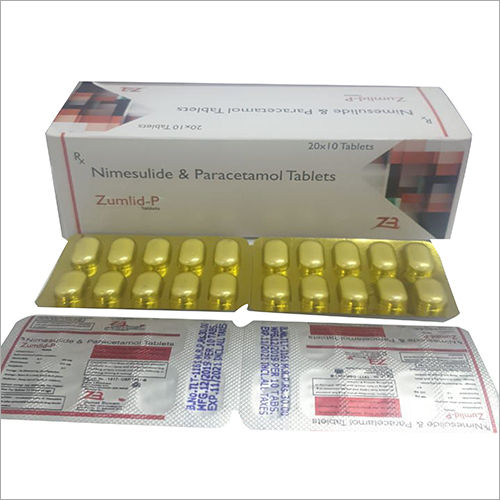 Nimesulide And Paracetamol Tablets