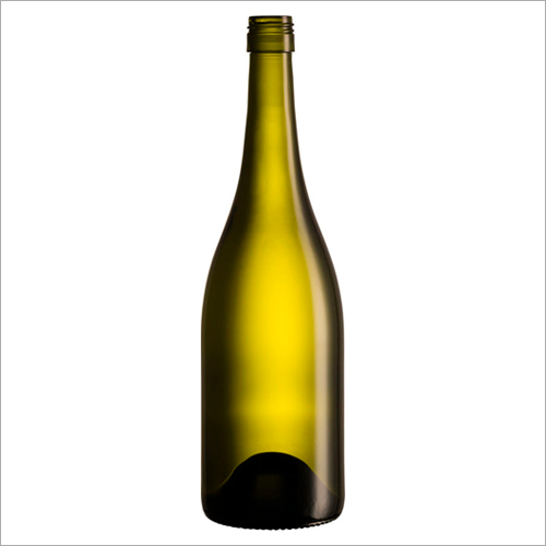 Burgundy Glass Bottle
