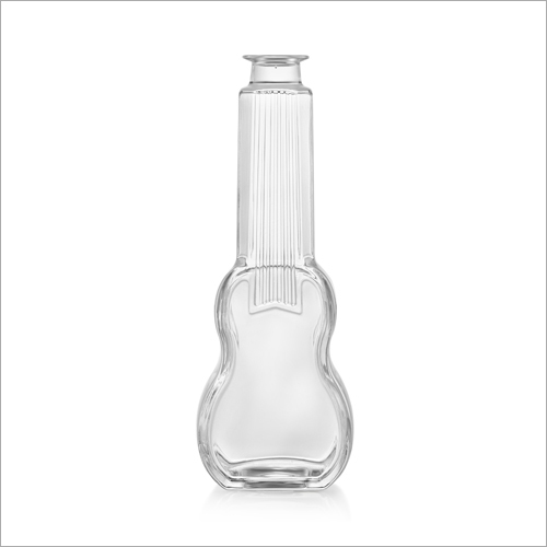 Transparent Liquor Glass Bottle
