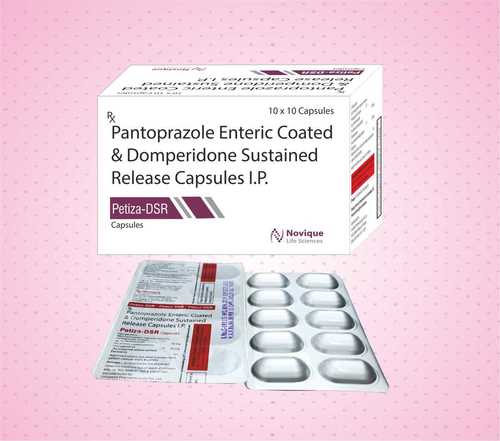 Pantoprazole 40mg + Domeperidone 30mg SR Capsulrs