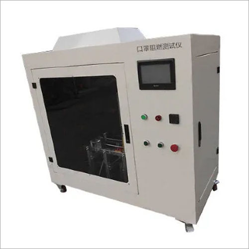 FACIAL MASK FLAME RETARDANT TESTER