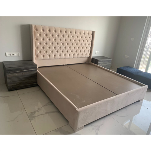 2 Side Tables Upholstery Bed