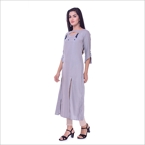 Ladies Double Slit Kurti