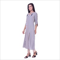 Ladies Double Slit Kurti