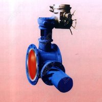 Electric butterfly release/bleeding valve