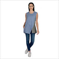 Round Neck Sleeveless Top