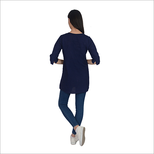 Round Neck Short Kurti
