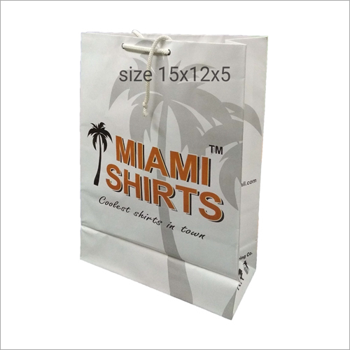 Customized Print Paper Shopping Bags