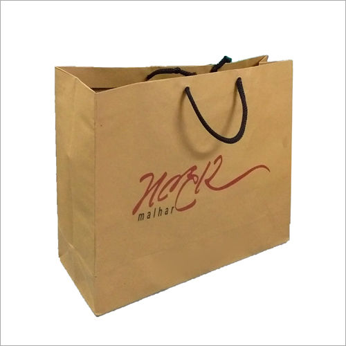 Brown Paper Shopping Bags