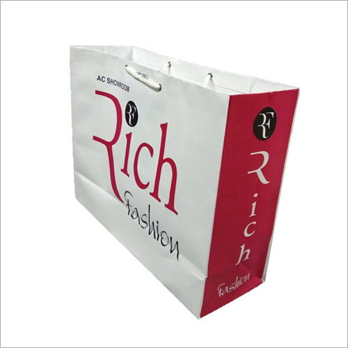 Designer Print Paper Shopping Bags