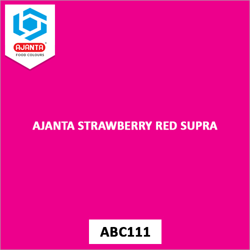 Ajanta Strawberry Red Supra Food Colours