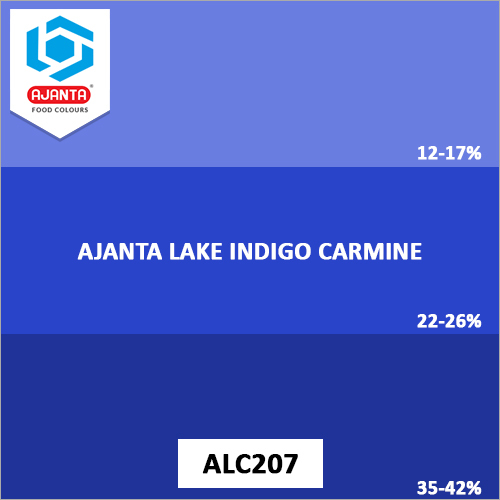 Ajanta Lake Indigo Carmine Colours