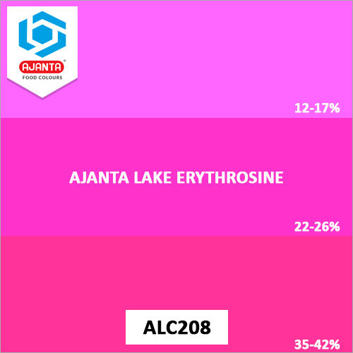 Pink Ajanta Lake Erythrosine Colours