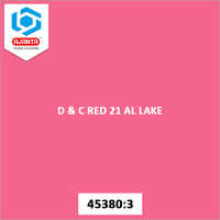 D & C Red 21 AL Lake Cosmetic Colours