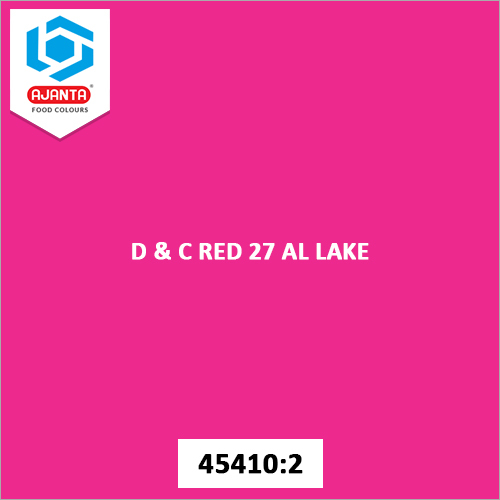 D & C Red 27 Al Lake Cosmetic Colours