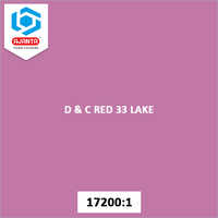 D & C Red 33 Lake Cosmetic Colours
