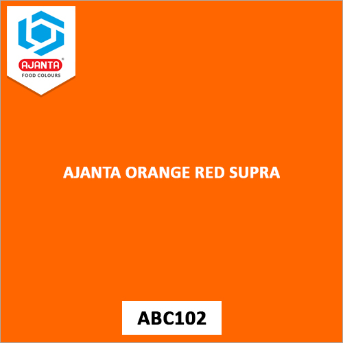 Ajanta Orange Red Supra Pharmaceutical Colours