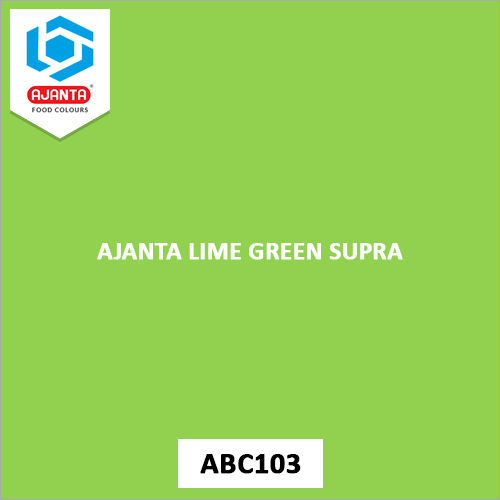 Ajanta Lime Green Supra Pharmaceutical Colours