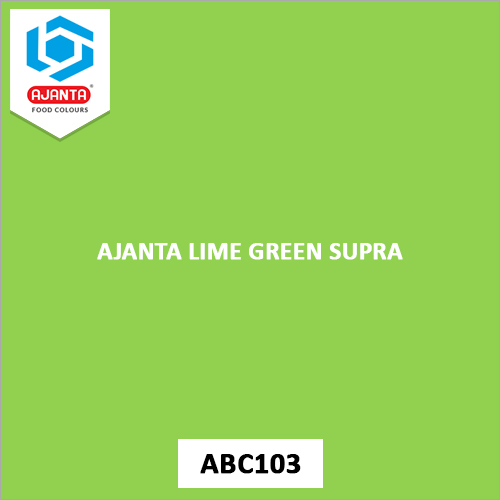 Ajanta Lime Green Supra Pharmaceutical Colours
