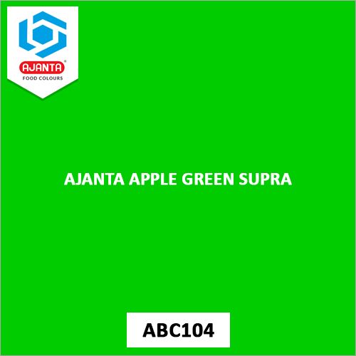Ajanta Apple Green Supra Pharmaceutical Colours