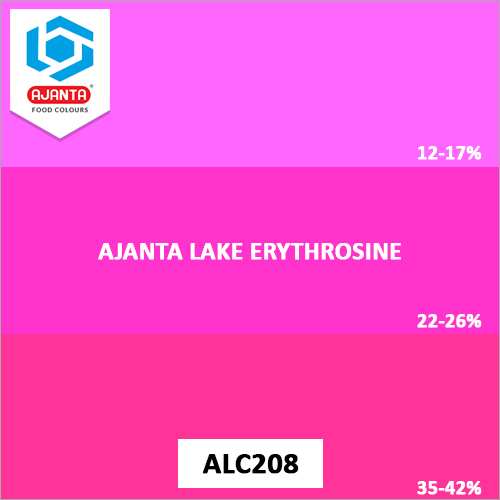 Lake Erythrosine Products Colours