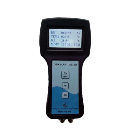 Portable Dew Point Monitor - Machine Weight: 500 Gram (G)