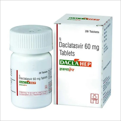 60 MG Daclatasvir Tablets