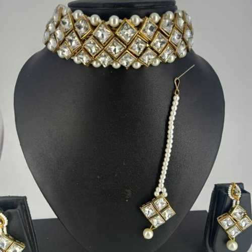 Square Shaped Choker Set