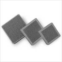 Ceramic Honeycomb Filter - High-density Straight Hole Mesh | Customizable Hole Size, High Porosity, Thermal Shock Resistance For Metallurgy Applications