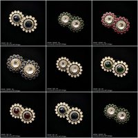 Designer Kundan Studs