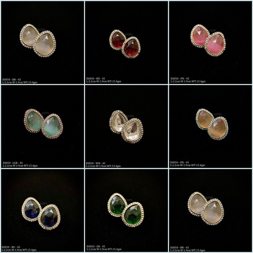 Beautiful Colored Stone Earring Gender: Women