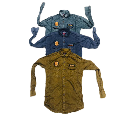 Mens Fancy Denim Shirts
