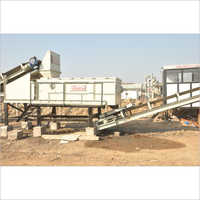 Semi Automatic Wet Mix Macadam Plant