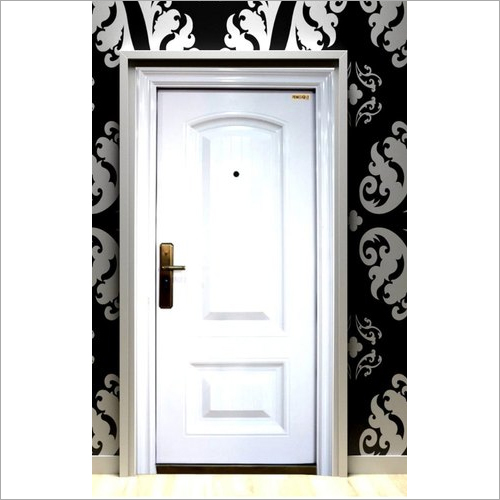 Steel White Security Door Application: Commercial