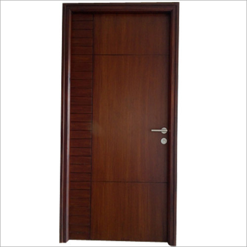 Wooden Flush Door - Solid Wood, Hinged, Rectangular, 20-40 mm Thickness, 78-93 Inch Length, 27-45 Inch Width | Brown, Laminated Finish, Interior Use, Flush and Folding Door Types