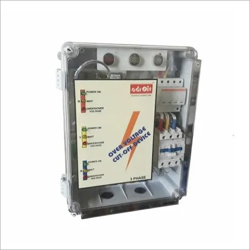 Over Voltage Cut Off Device With Type 1+2 Surge Protection Device Current: Ac