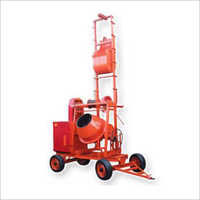 Lifting Concrete Mixer