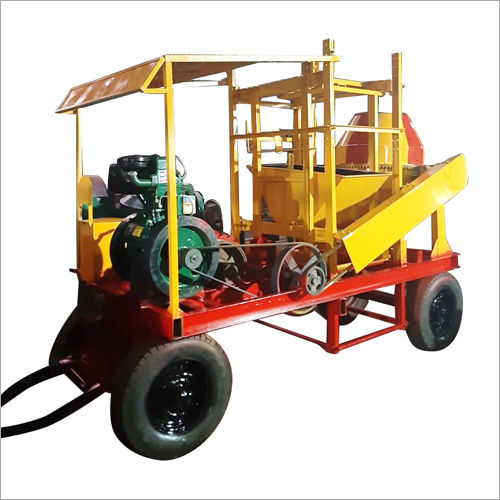 Four Pillar Concrete Mixer