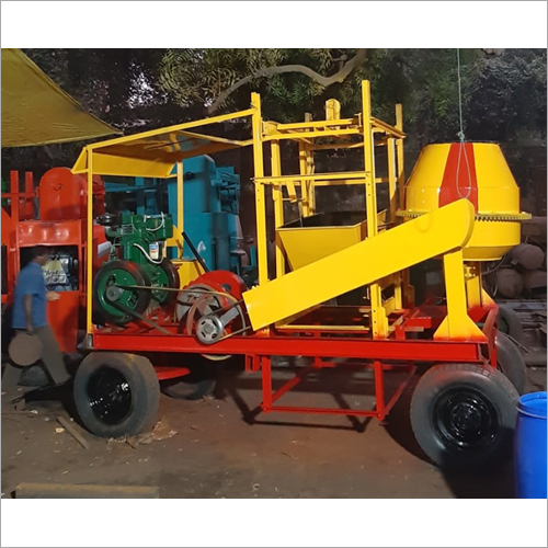 Hydraulic Portable Concrete Mixer By TALWAR MACHINERY