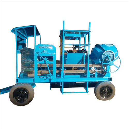 Heavy Duty Four Pillar Concrete Mixer