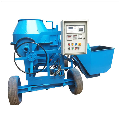 Hydraulic hopper mixer