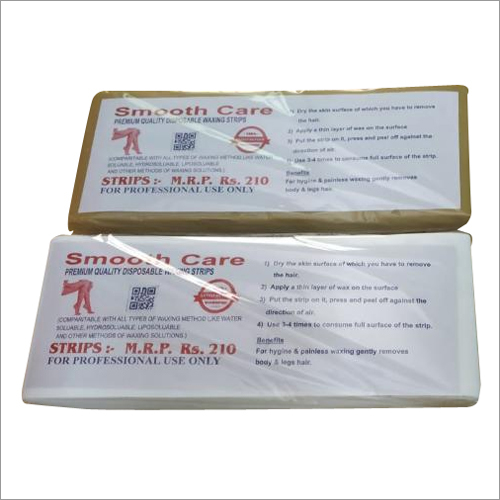Disposable Non Woven Wax Strips
