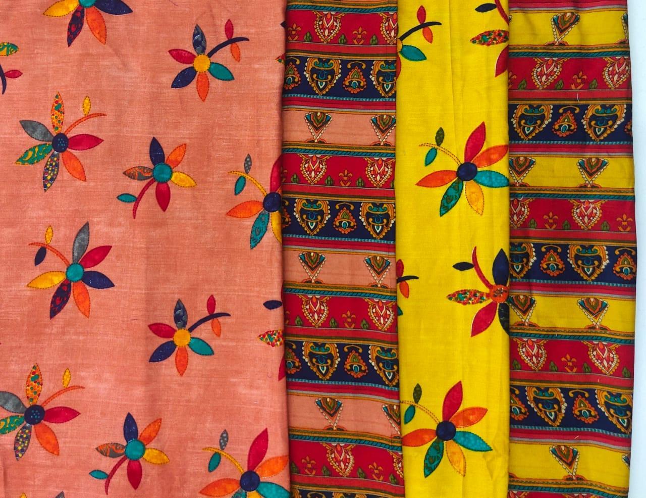 Printed Rayon Fabrics