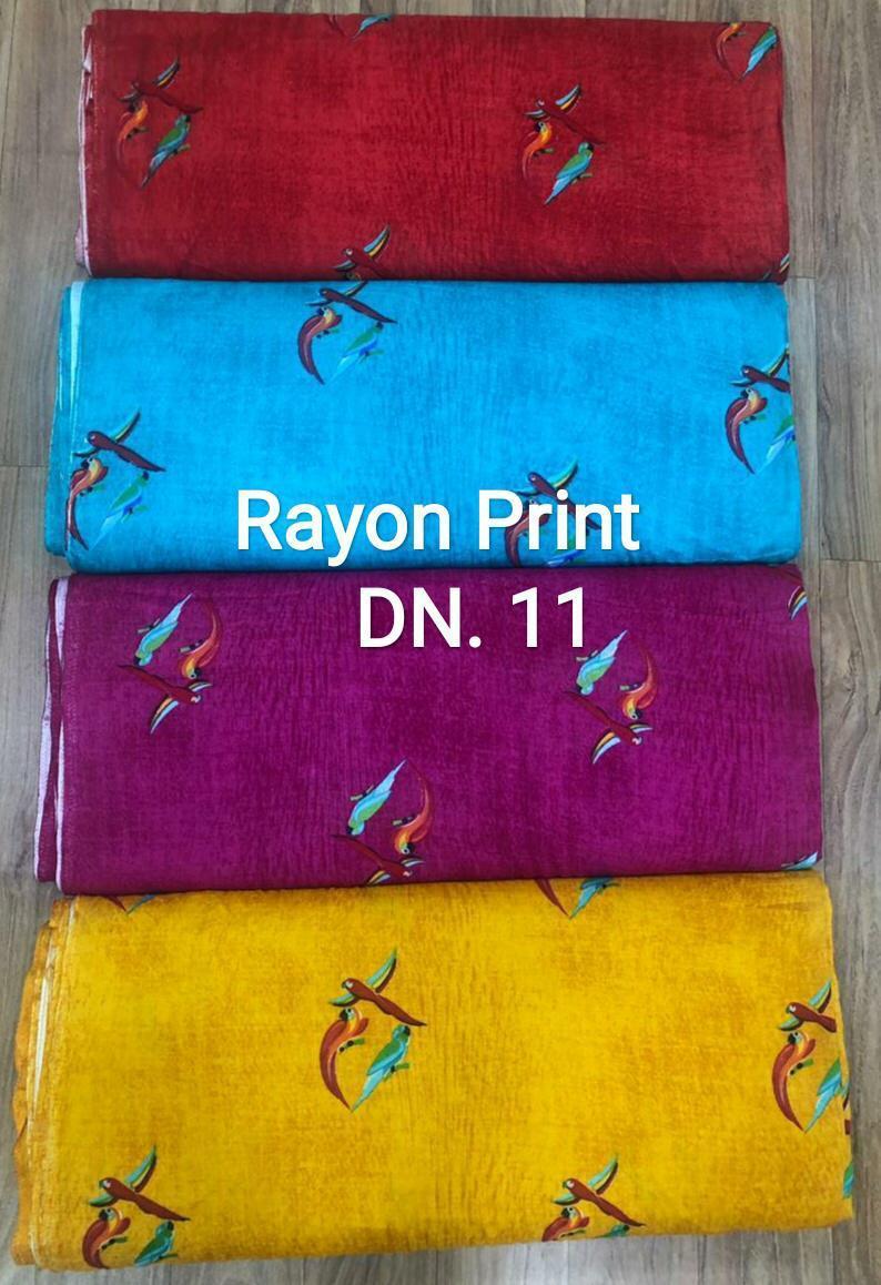 Printed Rayon Fabrics