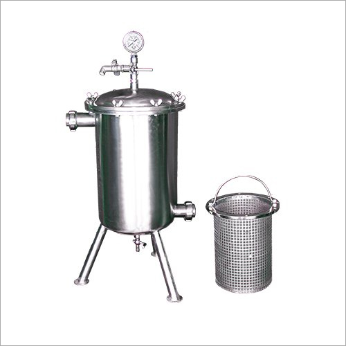 Stainless Steel Syrup Filter Assembly By EKTA ENGINEERS