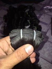 Indian hair wefting