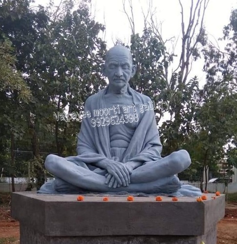 Mahatama Gandhi Stone Statue